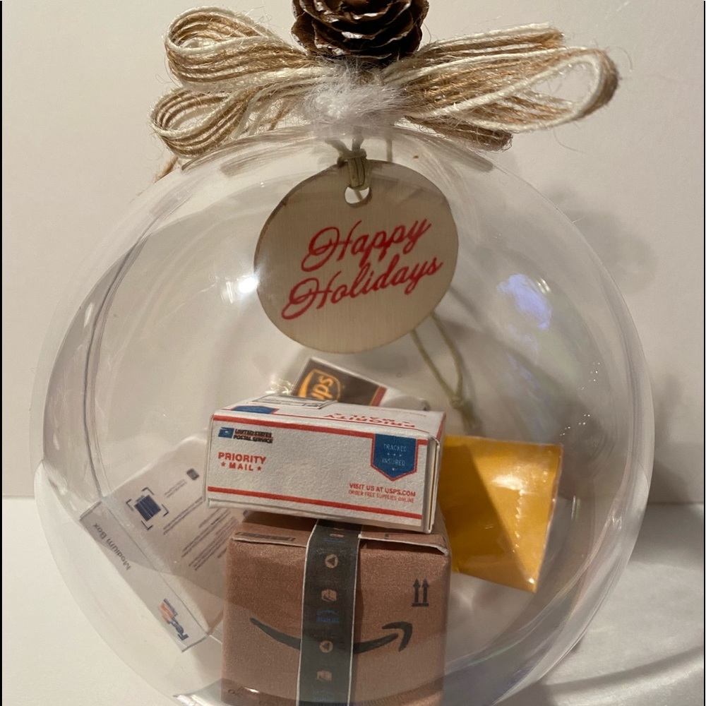 2020 Online Shopping Ornament boxes plastic ball